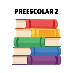 preescolar 2 libros y cuadernos