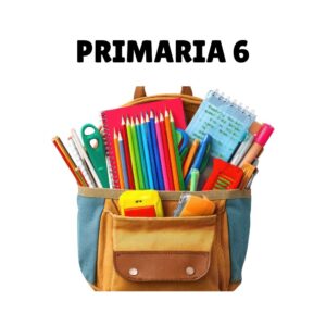 primaria 6 útiles escolares