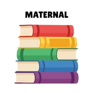 maternal libros y cuadernos