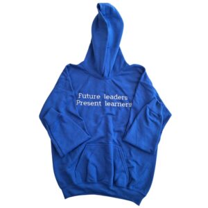 sudadera azul rey